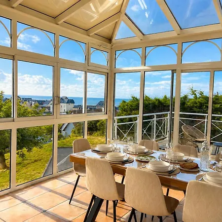 Ferienhaus Le Lezard Tranquille - Familiale Vue 200m - 15 Pers Granville